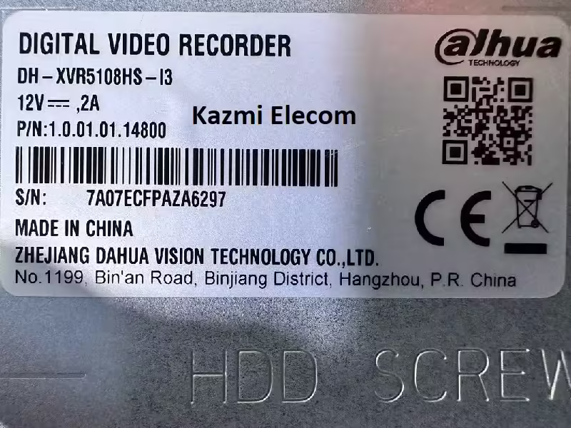 Dahua Dh-Xvr5108Hs