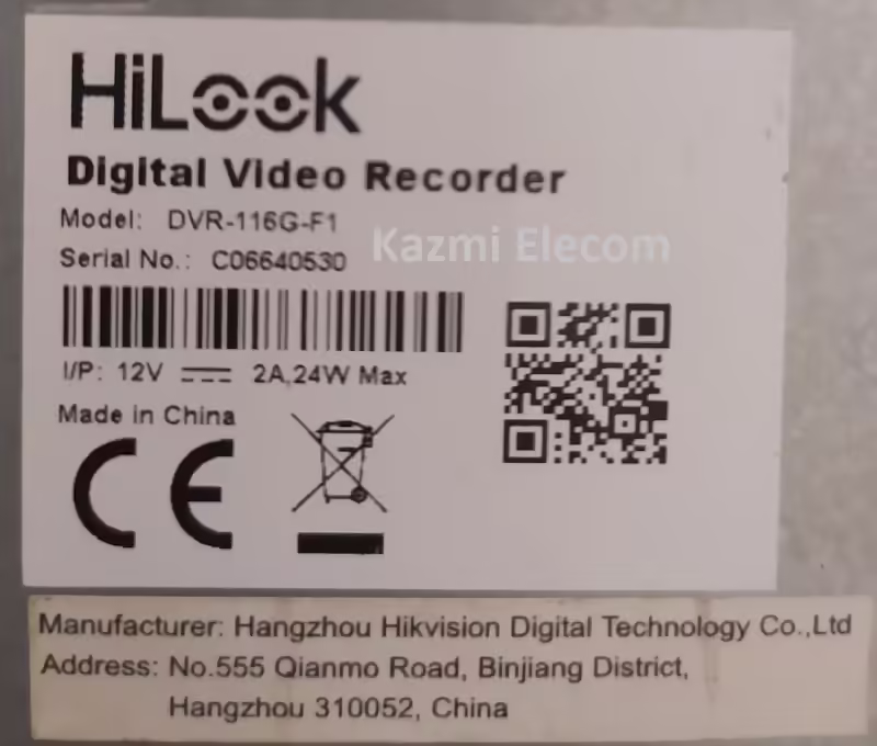 Hilook Dvr 116G F1 Dvr Program Jpg
