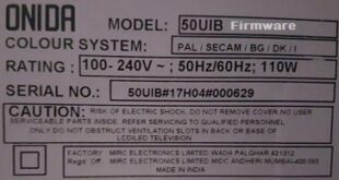Onida 50Uib Firmware