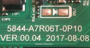 5844 A7R06T 0P10 Software