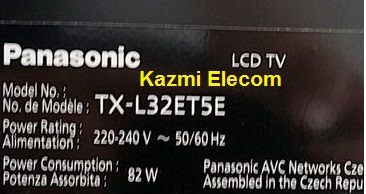 PANASONIC TX-L32ET5E
