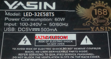 YASIN LED-32E58TS