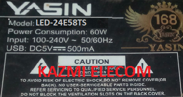 YASIN LED-24E58TS