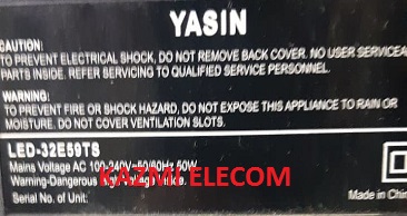 YASIN LED-29E58TS