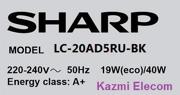 SHARP LC-20AD5RU-BK