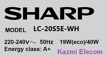 SHARP LC-20S5E-WH