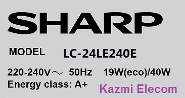 SHARP LC-24LE240E