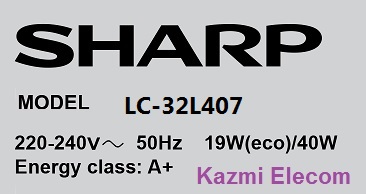 SHARP LC-32L407