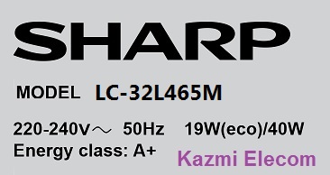 SHARP LC-32L465M