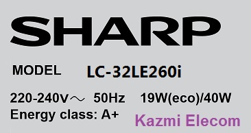 SHARP LC-32LE260i