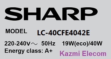 SHARP LC-40CFE4042E