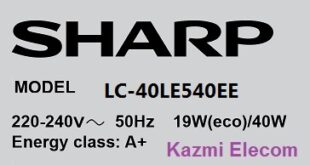 Sharp Lc-40Le540Ee