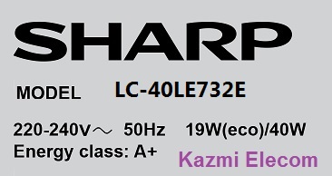 SHARP LC-40LE732E