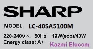Sharp Lc-40Sa5100M