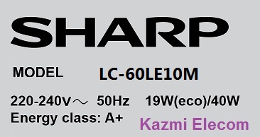 SHARP LC-60LE10M
