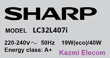 SHARP LC-32L407i