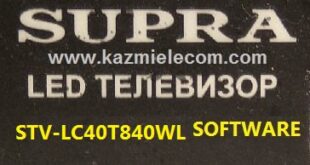 Supra Stv Lc40T840Wl F