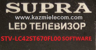 SUPRA STV-LC42ST670FL00