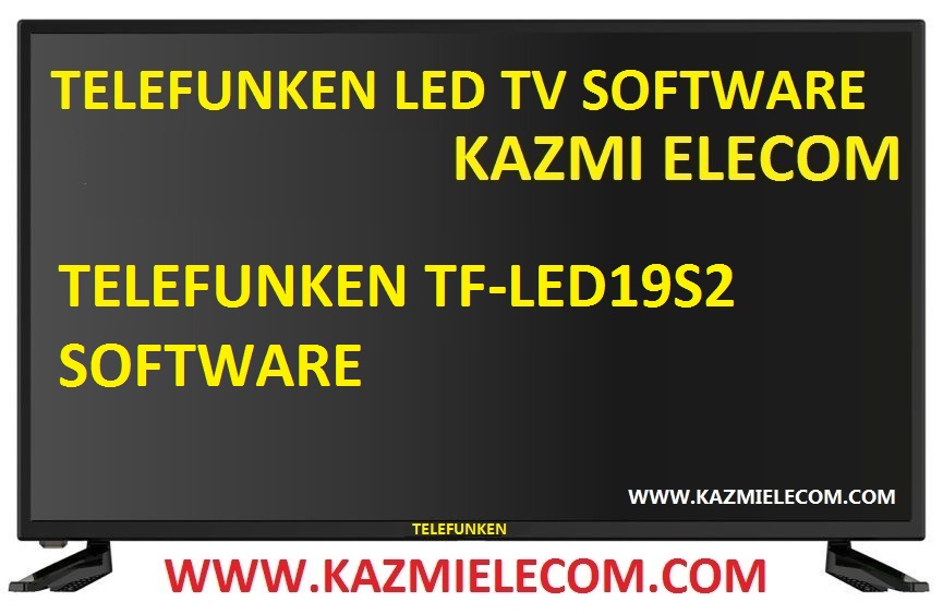 Telefunken Tf-Led19S2 Software Free Download Telefunken Tf-Led19S2