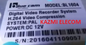 BLUE CAM BL1604 DVR