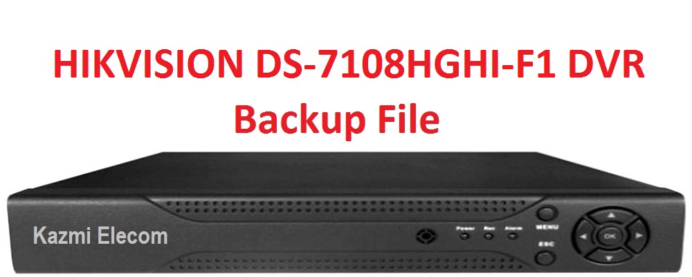 Hikvision Ds-7108Hghi-F1 Dvr
