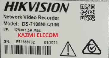 HIKVISION DS-7108NI-Q1-M NVR