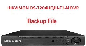 HIKVISION DS-7204HQHI-F1-N DVR