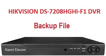 HIKVISION DS-7208HGHI-F1 DVR