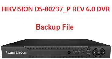 HIKVISION DS-80237_P REV 6.0 DVR