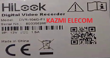 HILOOK DVR-104G-F1 DVR