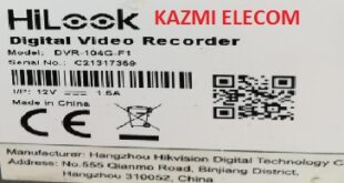 Hilook Dvr-104G-F1 Ds-80237-P Rev6.0 Dvr