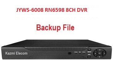 JYWS-6008 RN6598 8CH DVR