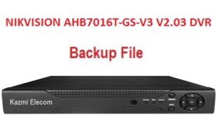 Nikvision Ahb7016T-Gs-V3 V2.03 Dvr