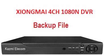 XIONGMAI 4CH 1080N DVR