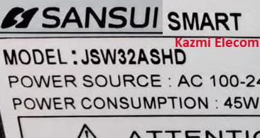 SANSUI JSW32ASHD