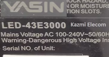 Yasin LED-43E3000