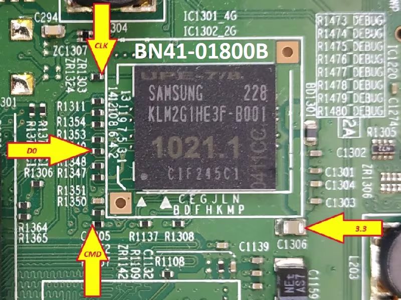 Bn41 01800B Emmc Pinout Kazmi Elecom
