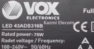 VOX LED43ADS316B