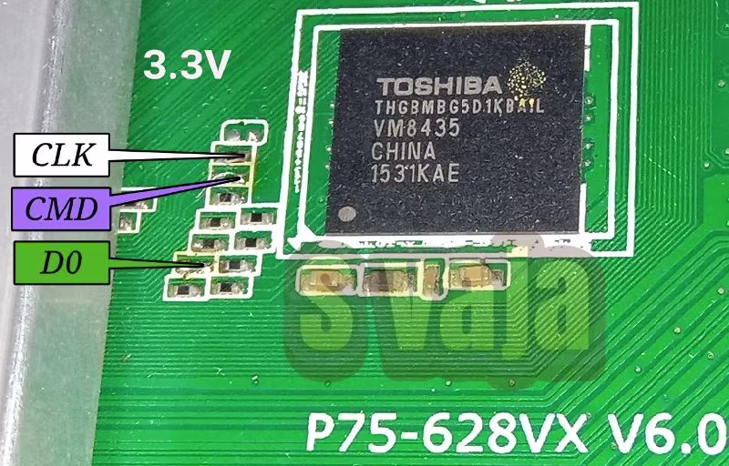 P75 628Vx V6.0 Emmc Pinout Kazmi Elecom