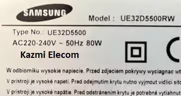 SAMSUNG UE32D5500RW