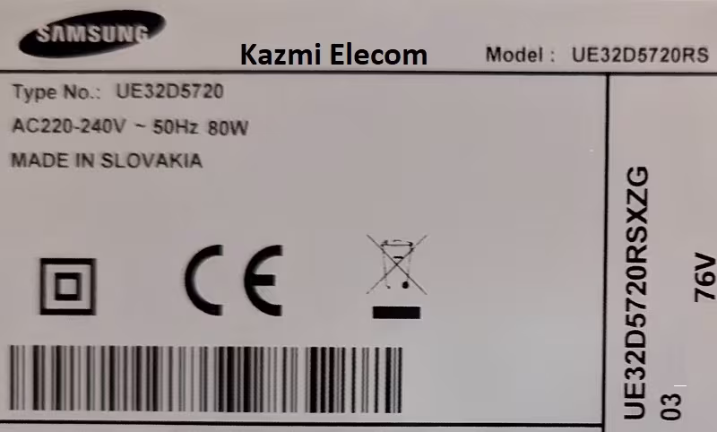 Samsung Ue32D5720Rs